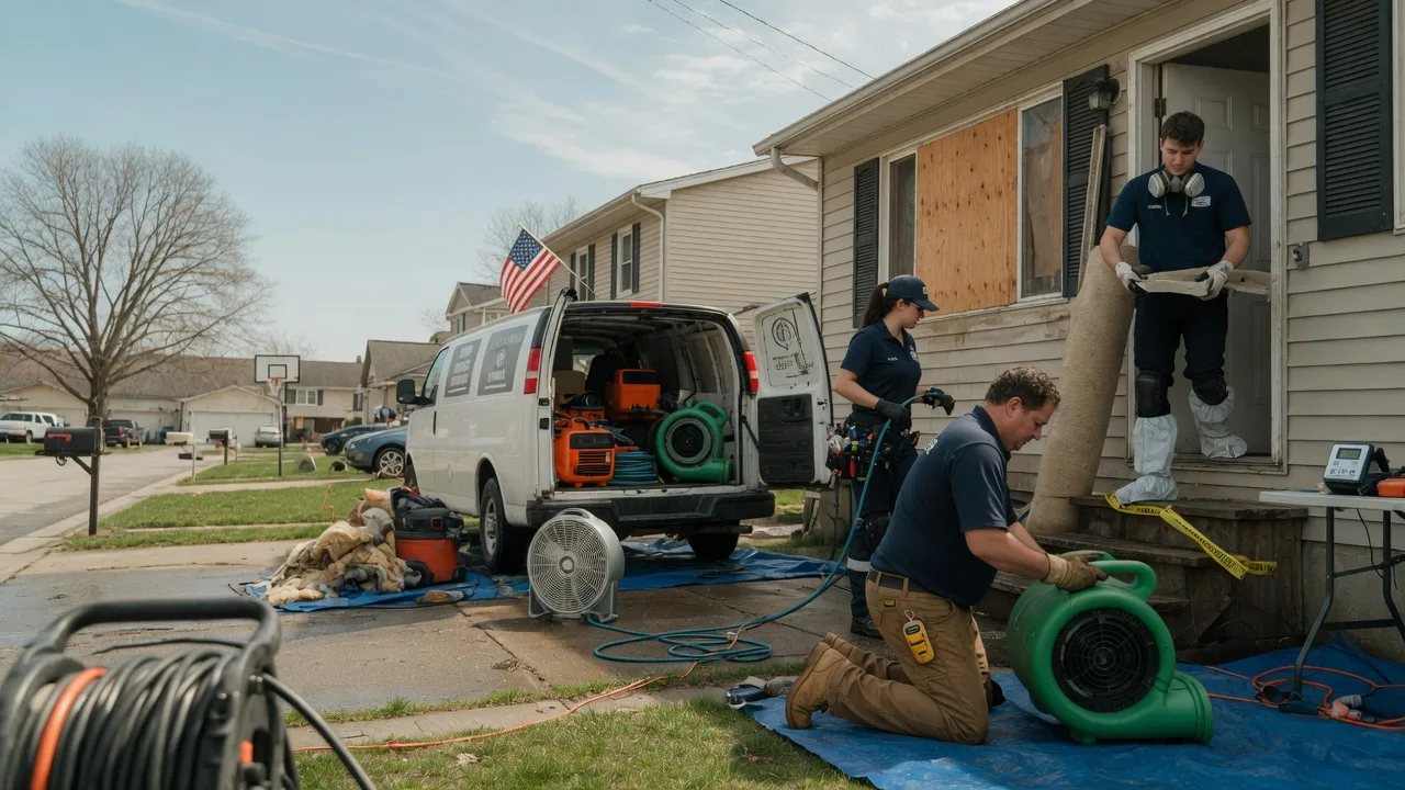 Water Damage Restoration in Cedar Rapids, IA near me